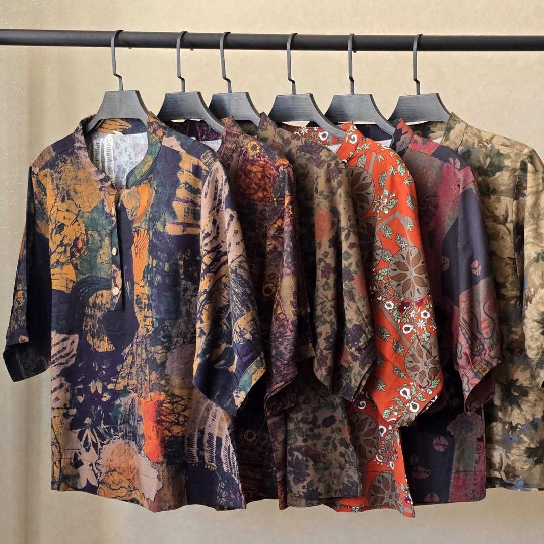 ست بلوز شلوار فری‌سایز پاییزی