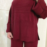 ست بلوز شلوار وارداتی بافت باکیفیت سایزبندی ۴۰ تا ۵۰
