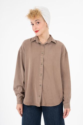 شومیز کتان سیلک گرم ۲ رویال جین سایزبندی s,m,l