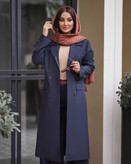 مانتو شلوار بزیاق بلند