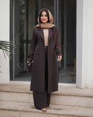 مانتو شلوار بزیاق بلند