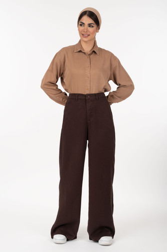 شلوار سیلک مدرن بگی پشت کش