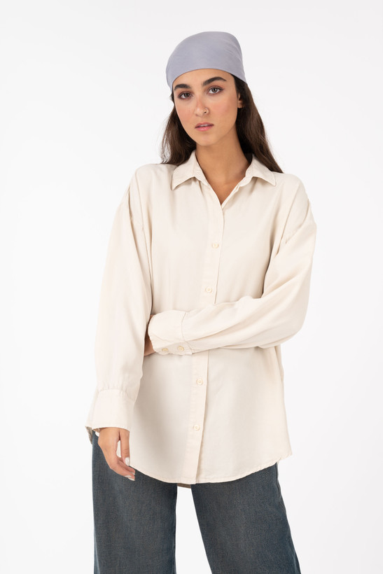 شومیز کتان سیلک گرم ۲ رویال جین سایزبندی s,m,l