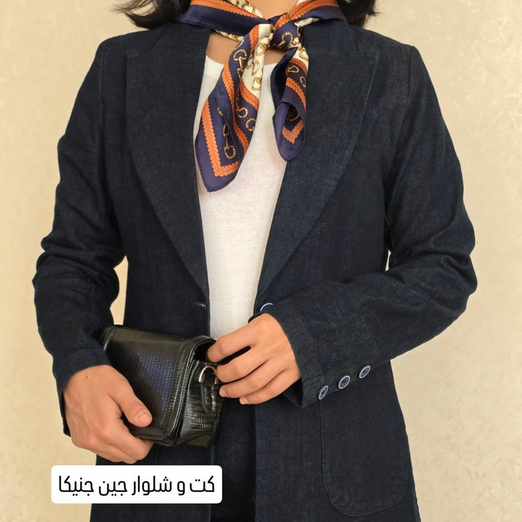 کتوشلوار جین زنانه جنیکا سایز ۴۶